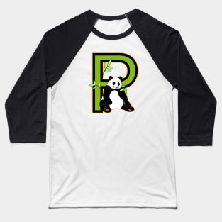 letter P logo Baseball T-Shirt